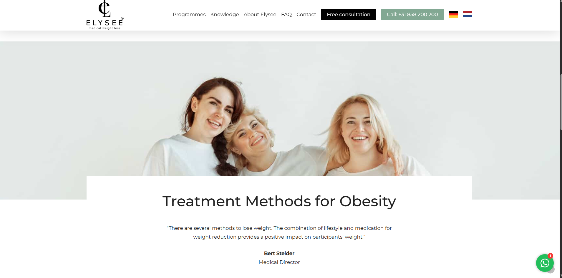 Elysee — AI-Powered Personalized Diet & Weight Management Platform